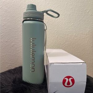 Lululemon Grayish Green Water Bottle 24 oz